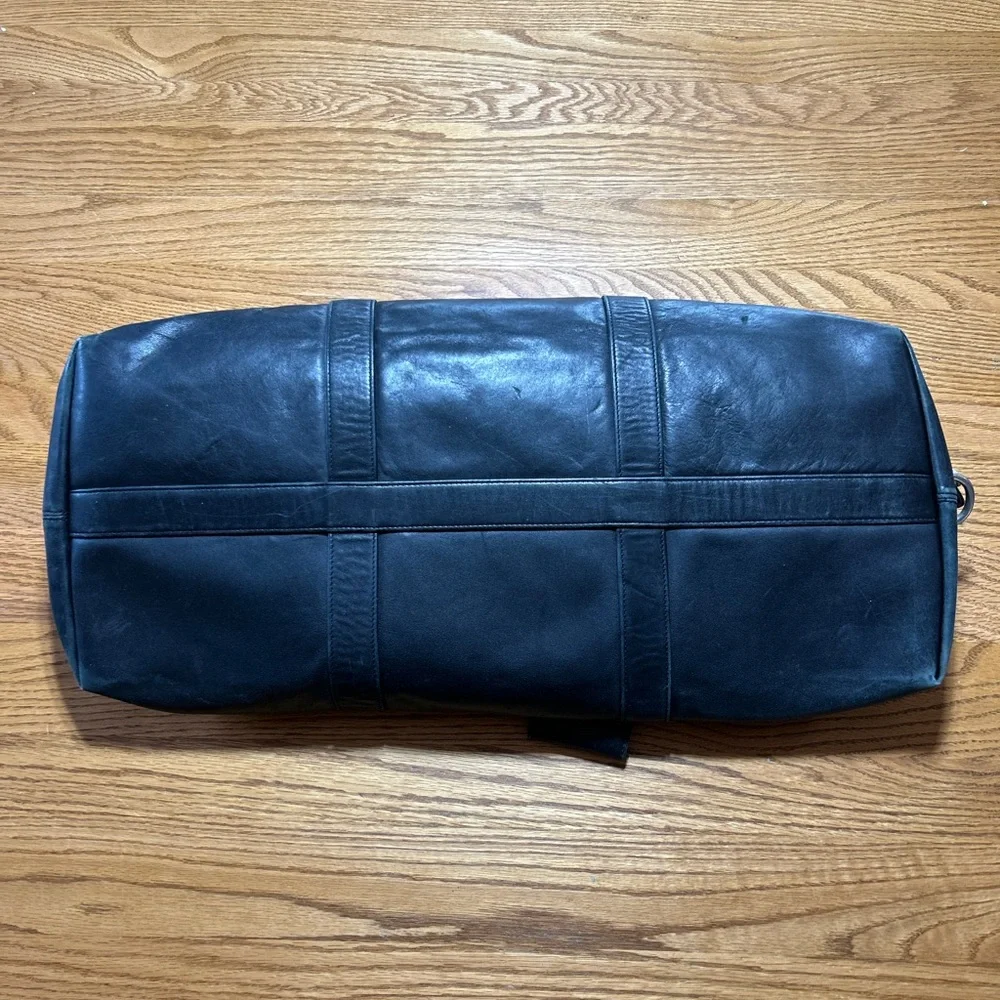 Black Coach 2 Way Boston Bag Luggage Duffle No. D0R-5497
